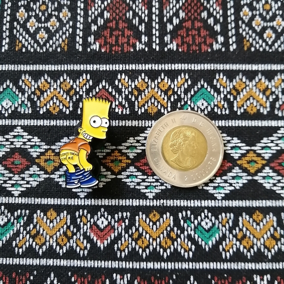 📍2/20$ Bart Simpson Enamel Pin NWOT - Picture 2 of 4